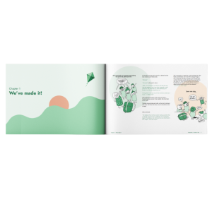 A founder's story book